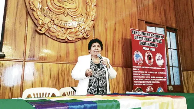 Tacna: Martina Portocarrero dice que el referéndum es un paliativo a la crisis política del país