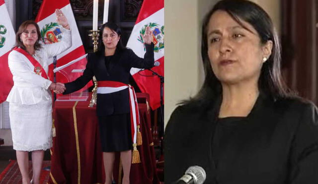 Patricia Correa juró hoy como ministra de Educación. Foto: composición LR/ GLR/ captura Tv Perú