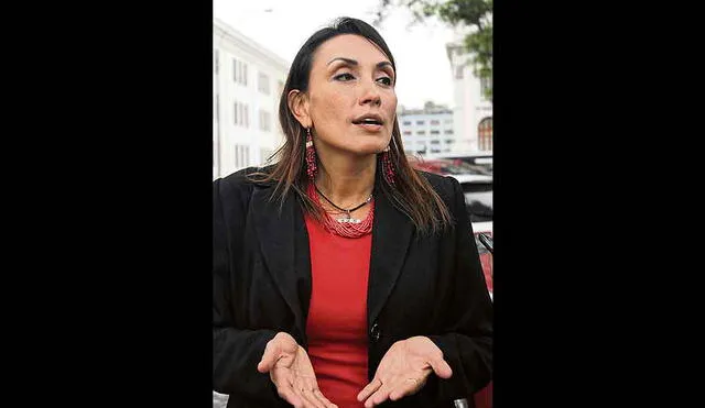 Patricia Donayre: “Keiko debe mantenerse aparte de bancada de Fuerza Popular”