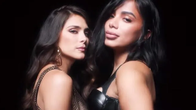 Anitta y Greeicy Rendón son viral en YouTube por excesivo contacto físico en videoclip 