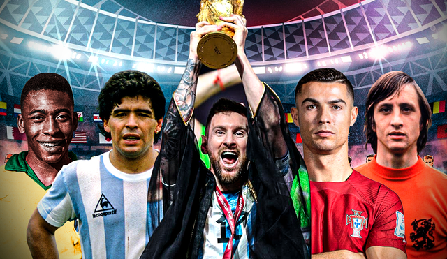 Lionel Messi salió campeón del mundo. Foto: composición de Gerson Cardoso