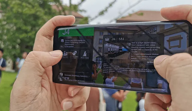 Huawei reveló su nueva aplicación de realidad mixta: Cyberverse.