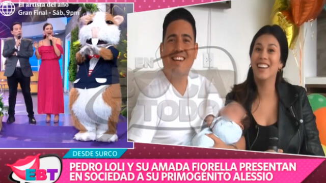  Pedro Loli y su novia conmueven al mostrar el rostro de su bebé por primera vez