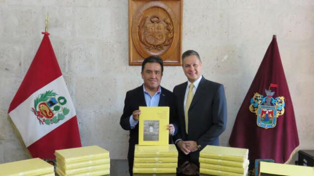 En Arequipa presentan libro sobre el patrimonio cultural y natural del Perú