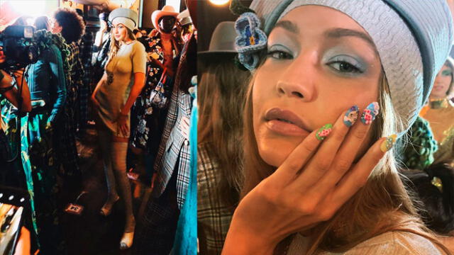 Gigi Hadid sufre inoportuno percance al desfilar en pasarela [VIDEO]