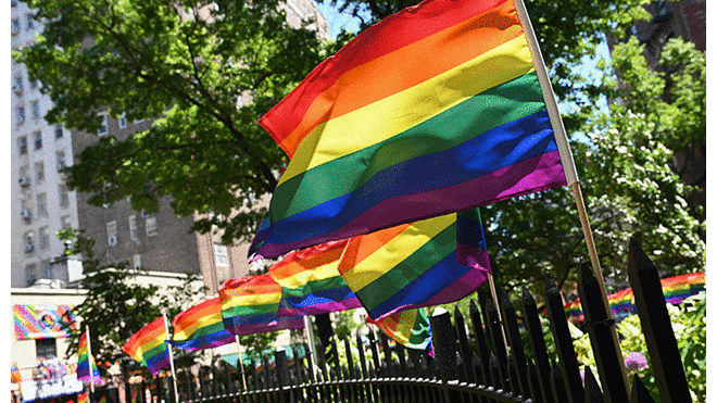 El Día Internacional del Orgullo LGTB se conmemora el 28 de junio. Foto: AFP