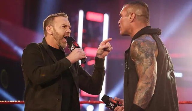 Christian encaró a Randy Orton en RAW tras despotricar contra Edge. Foto: WWE