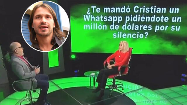 ¿Cristian Suárez extorsionó a Laura Bozzo con un millón de dólares por su silencio? [VIDEO]