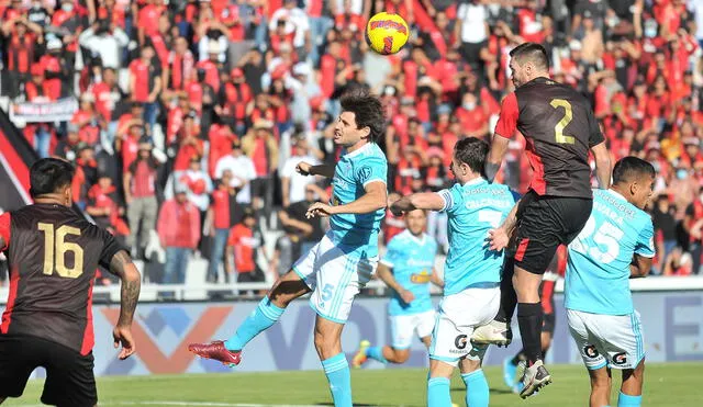 El partido se juega en el Estadio Monumental de la UNSA. foto: FBC Melgar