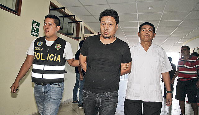 Encarcelan a presunto líder de “Los Cogoteros de Chiclayo” por 36 meses