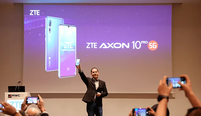 MWC 2019: ZTE presentó el Axon 10 Pro, su primer smartphone 5G [FOTOS]