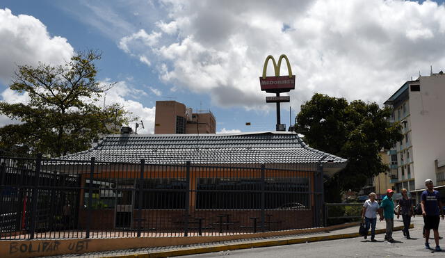 McDonald's cierra algunos de sus restaurantes en Venezuela