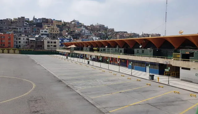 Instalaciones del terminal terrestre de Arequipa. Foto: Wilder Pari/URPI-LR