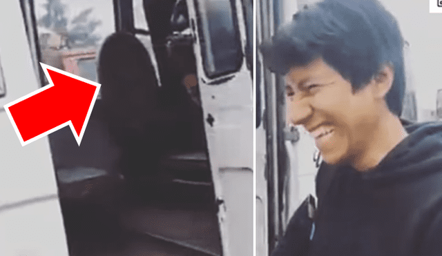 Un video viral de Facebook muestra el ingenioso truco que implementó un chofer peruano para atraer pasajeros.