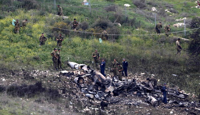 Avión israelí fue derribado tras ataque a "objetivos iraníes" en Siria