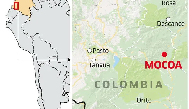 Colombia: Lugar del desborde