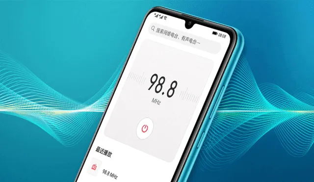 El teléfono cuenta con tecnología de audio Histen 6.0 de Huawei, que promete 88 dB de música.