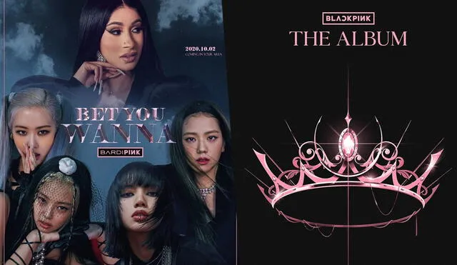 BLACKPINK la rompe en tendencias mundiales tras el lanzmiento de The album. Foto: YG Entertanment / @iamcardib