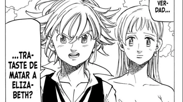 Nanatsu no Taizai manga 337 reveló el pasado de la hechicera de Merlín. Foto: Captura