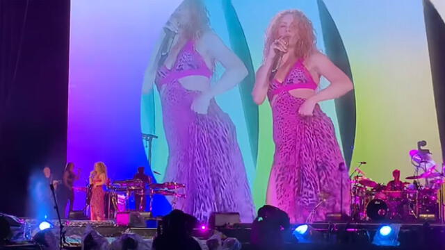 Shakira desbordó sensualidad con enérgico baile en México [VIDEO]