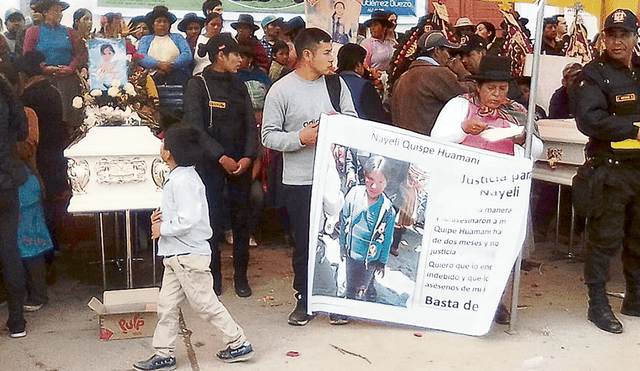 Andahuaylas: dolor e indignación por asesinato de niñas