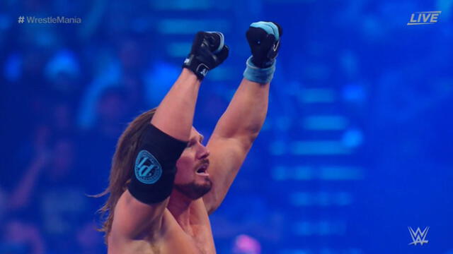 WrestleMania 34: AJ Styles vence a Shinsuke Nakamura y retiene el campeonato de la WWE [VIDEO]