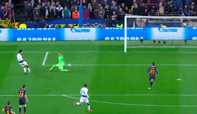 Barcelona vs Tottenham: Cillessen se lució con gran atajada a Son [VIDEO]