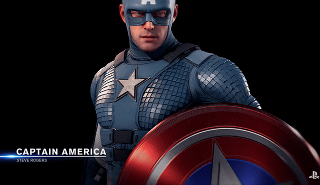 Podrás jugar como Capitán América en Marvel's Avengers.