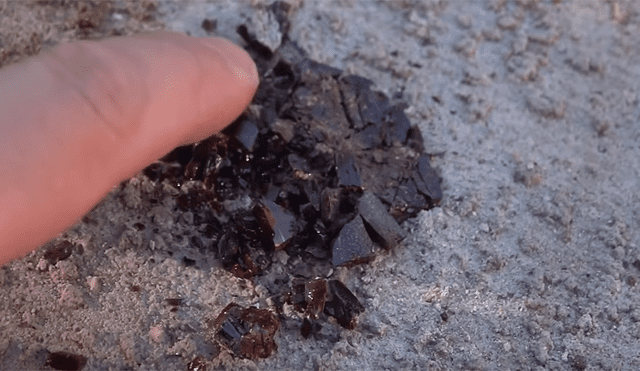 Un youtuber realizó un experimento con lava que dejó atónitas a miles de personas en redes sociales.
