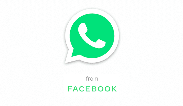 WhatsApp actualiza su interfaz con nuevo logotipo de Facebook.
