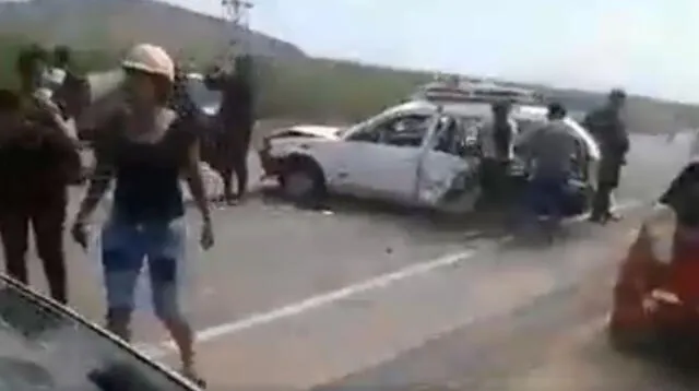 Chiclayo: trágico choque dejó varios heridos [VIDEO]