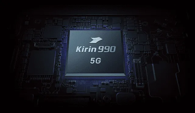 Está alimentado por el nuevo procesador Kirin 990 5G.