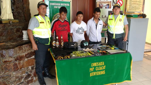 Caen tres delincuentes que robaban motos en Lima y las revendían en el norte del país