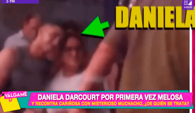 Daniela Darcourt captada en situación comprometedora con misterioso galán [VIDEO]