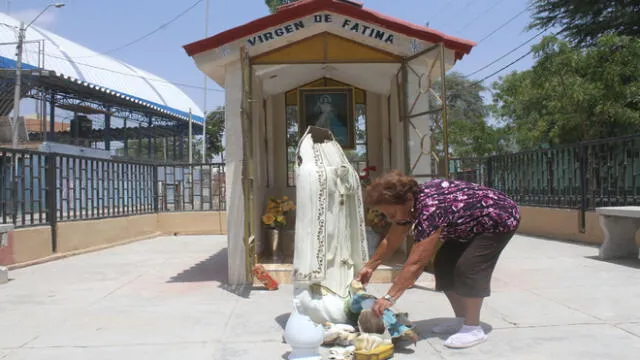 Piura: sujeto destroza imagen de la Virgen de Fátima