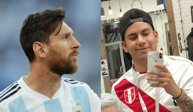 Barbero peruano cumple sueño de cambiar el look a Lionel Messi | Fotos
