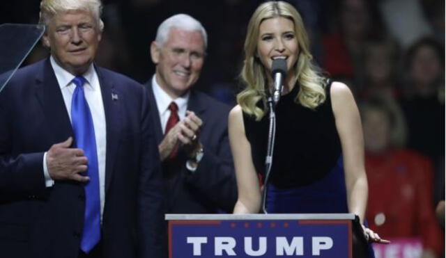 Ivanka Trump afirma que su padre confía en potencial de mujeres en el trabajo