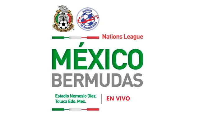 México vs Bermudas EN VIVO por el Grupo B de la Liga de Naciones de la Concacaf.