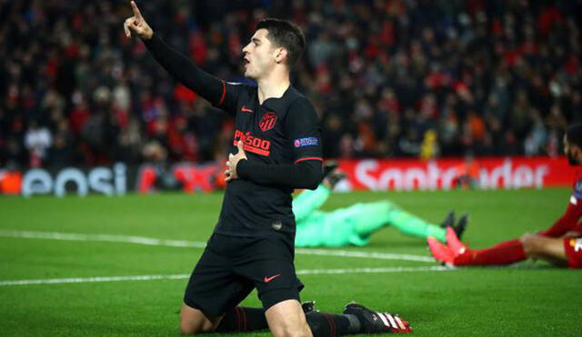 Actualmente en Atlético de Madrid, Morata viene de anotar en el último triunfo de su equipo por 3-2 ante el Liverpool.