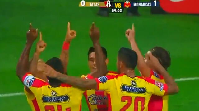 Morelia vs Atlas: Irven Ávila anotó su primer gol en la Liga MX [VIDEO]