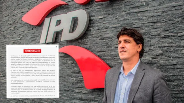 Presidente del IPD renuncia al ser vinculado por “chuponear” a Jean Ferrari