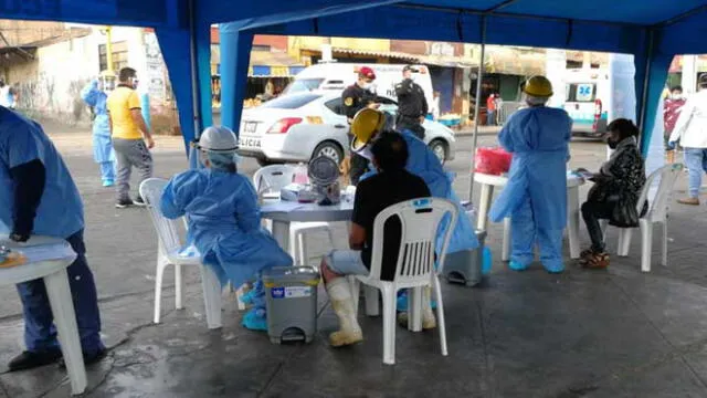 Coronavirus en Perú: pruebas rápidas. Créditos: URPI-GLR.