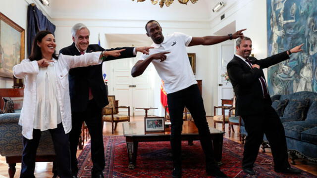 El meme que le regaló Sebastián Piñera a Usain Bolt [FOTO] 