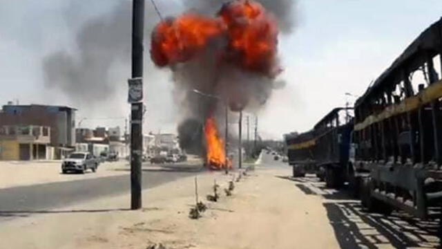 Una presunta falla en el sistema eléctrico habría provocado el siniestro. Foto: Captura.