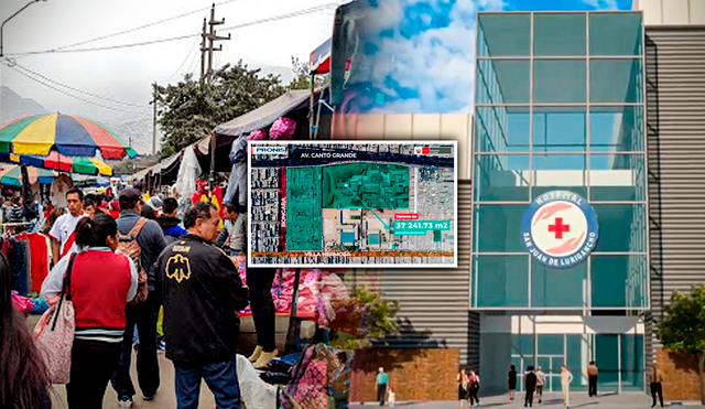 Hospital de SJL: ¿cuál es su avance y por qué no ha sido inaugurado desde su anuncio hace 12 años? Foto: composición de Gerson Cardoso/La República/David King/La Cachina del 12/Google Maps/capturas de Facebook/Pronis