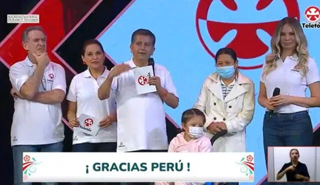 Teletón 2021 a favor de niños de San Juan de Dios. Foto: captura Teletón Perú / Latina