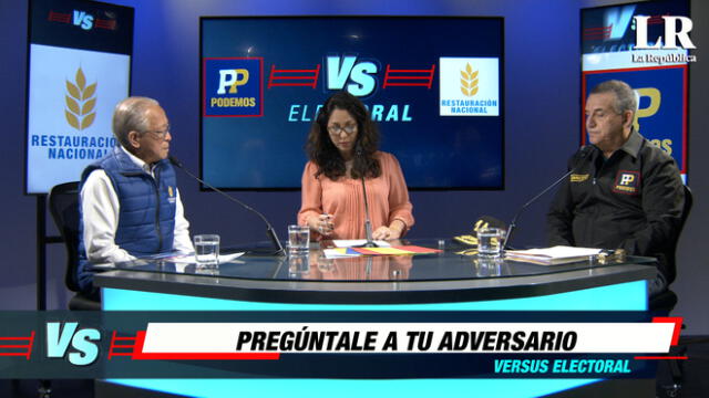 Versus Electoral Lima: Humberto Lay vs. Daniel Urresti 