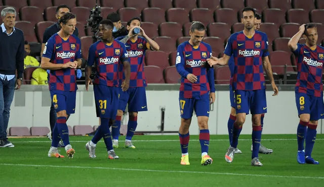 Ansu Fati anotó el primer gol para el FC Barcelona. (Créditos: AFP)