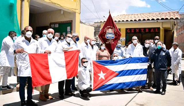 Médicos cubanos en Áncash