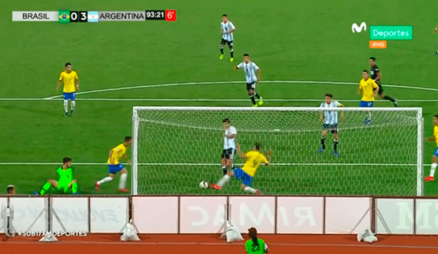 Argentina vs Brasil: Bruno Amione le dio la clasificación albiceleste con gol al último minuto [VIDEO]